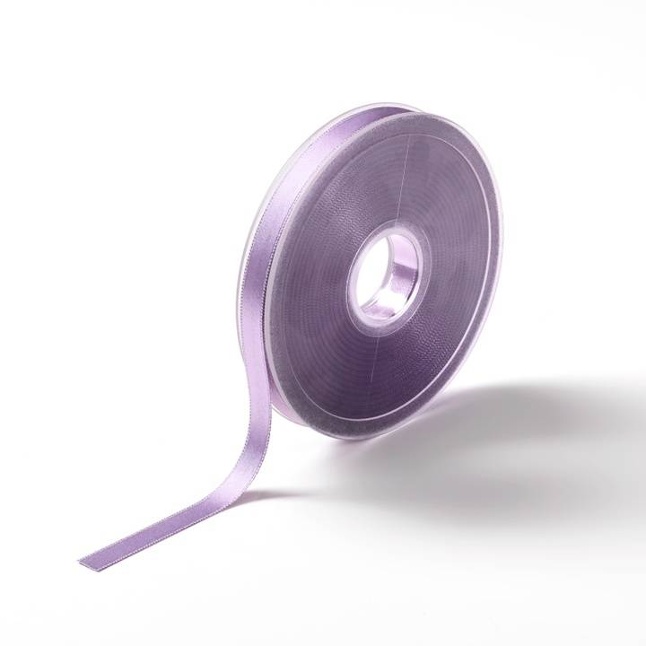 Satin ribbon, 10mm, purple