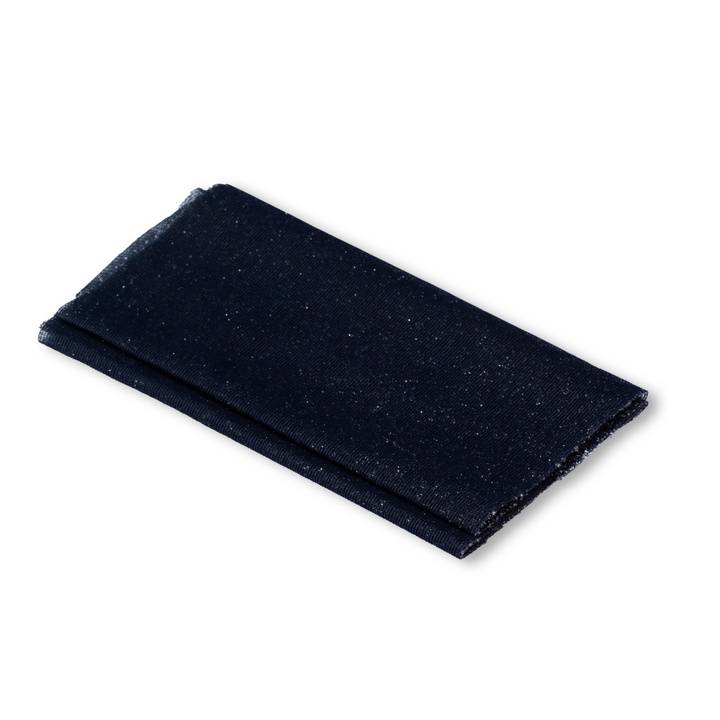 Repair sheet iron-on, 12 x 45cm, navy blue