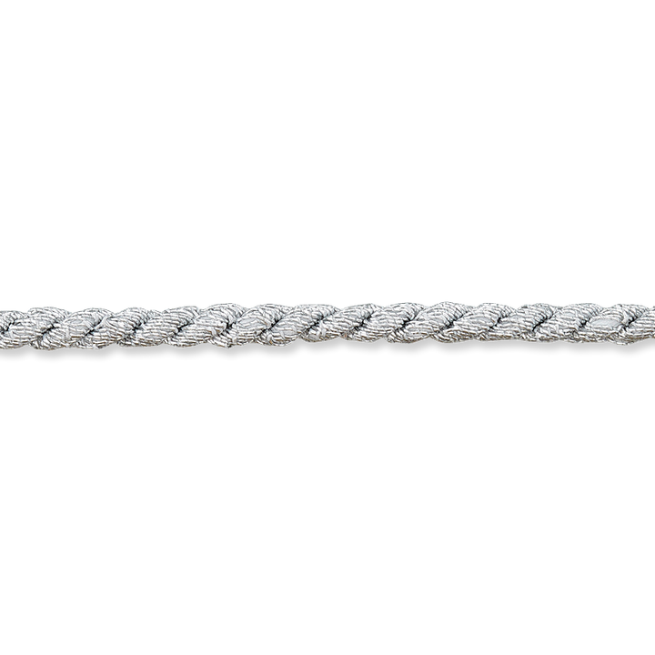 Cordon Brocart, 3mm, argent