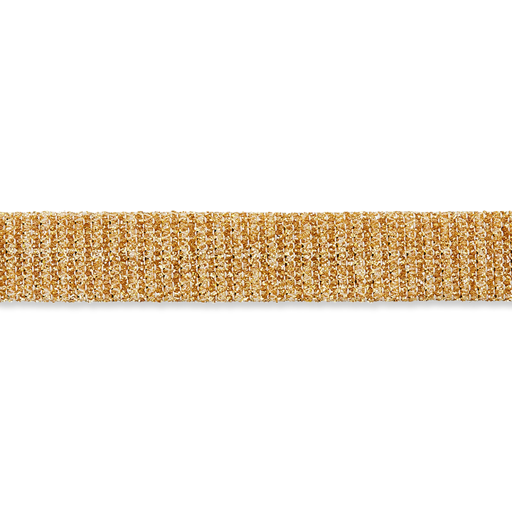 Тканая лента, 20 мм, золотистый цвет