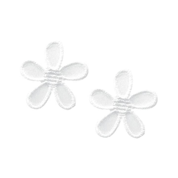 Motif décoratif Fleurs petit, blanc