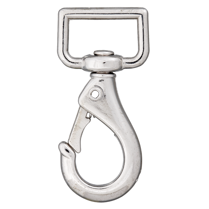 Snap hook 15mm silver