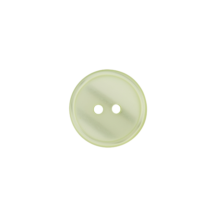 Button #1342 #2-Hole #White #Basic #Polyester #10pc –