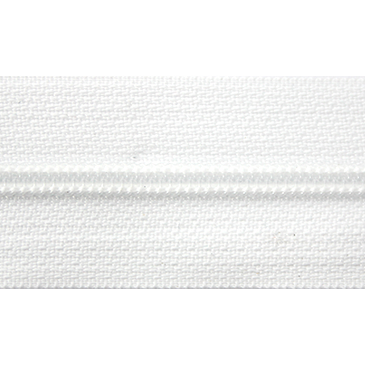 Endless zipper 3mm white