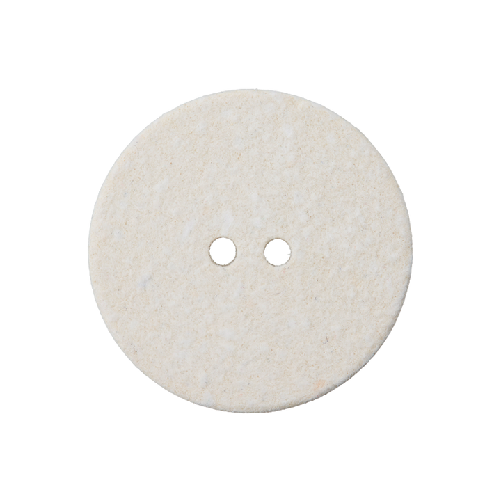 Cotton/Polyesterbutton Recycled 20mm white
