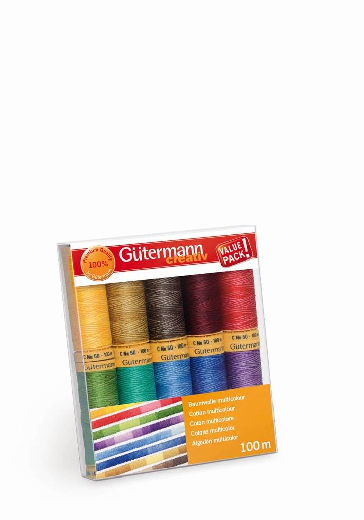 Sewing thread Set Cotton, Multicolor