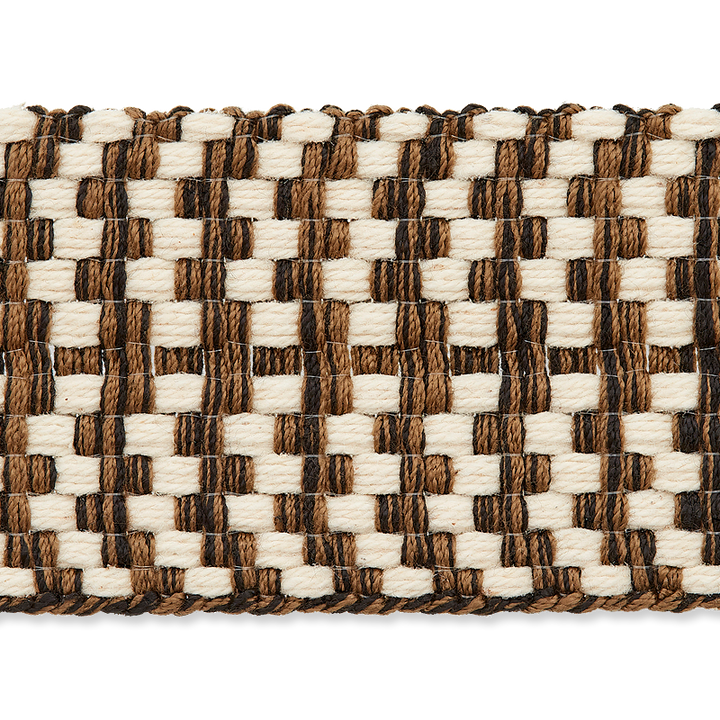 Тесьма для окантовки срезов,40мм, коричневый, средний цвет
