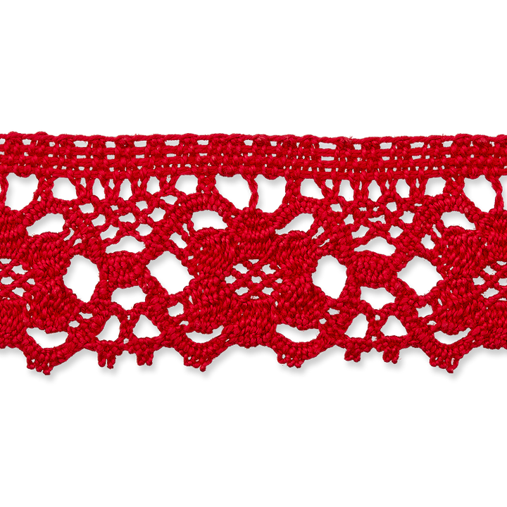 Lace, 25mm, red