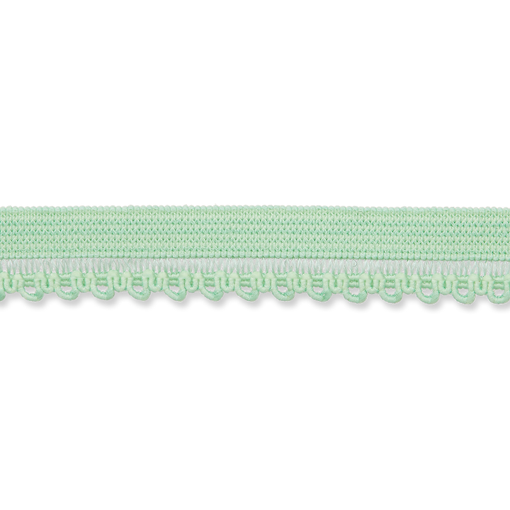 Elastic ribbon, 10mm, light green