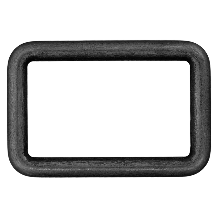 Rechteck-Ring, 30mm, schwarzkupfer