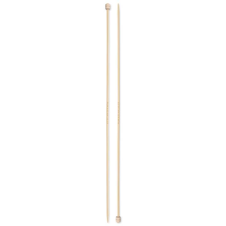 Aiguilles à tricoter à boule Bambou Prym 1530, 33cm, 3,00mm