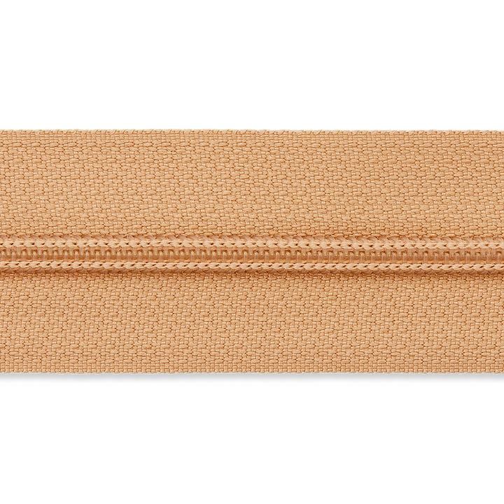 Endless zipper 3mm brown