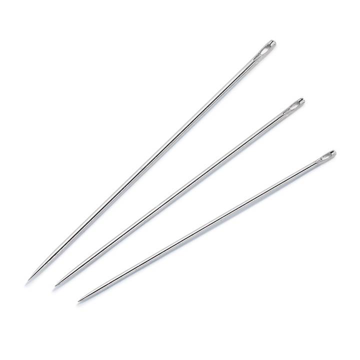 Sewing needles sharps, No. 3-7, assorted