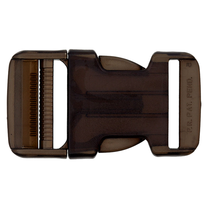 Пряжка-застежка для рюкзака, 40 мм, черный цвет