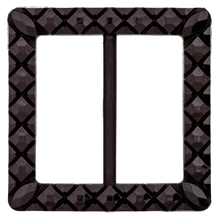 Пряжка из полиамида, 35 мм, черный цвет