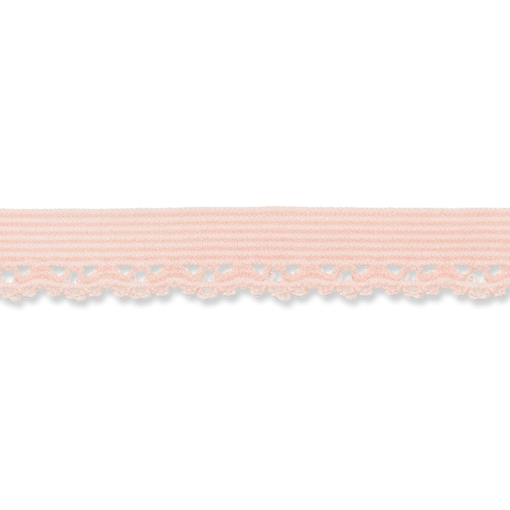 Elastisches Zierband, 10mm, rosa