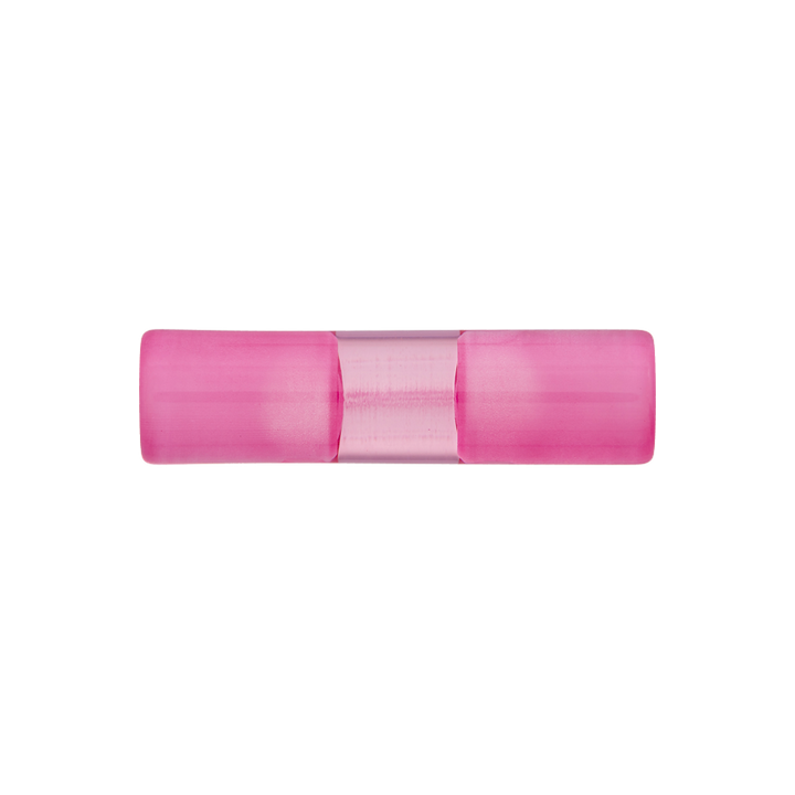 Kordelstopper/Durchlass 4mm, 25mm, pink