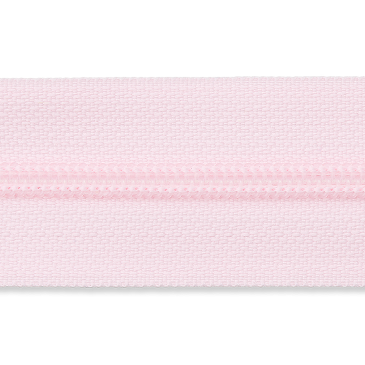 Застежка-молния, без ограничителя, 3 мм, розовый цвет