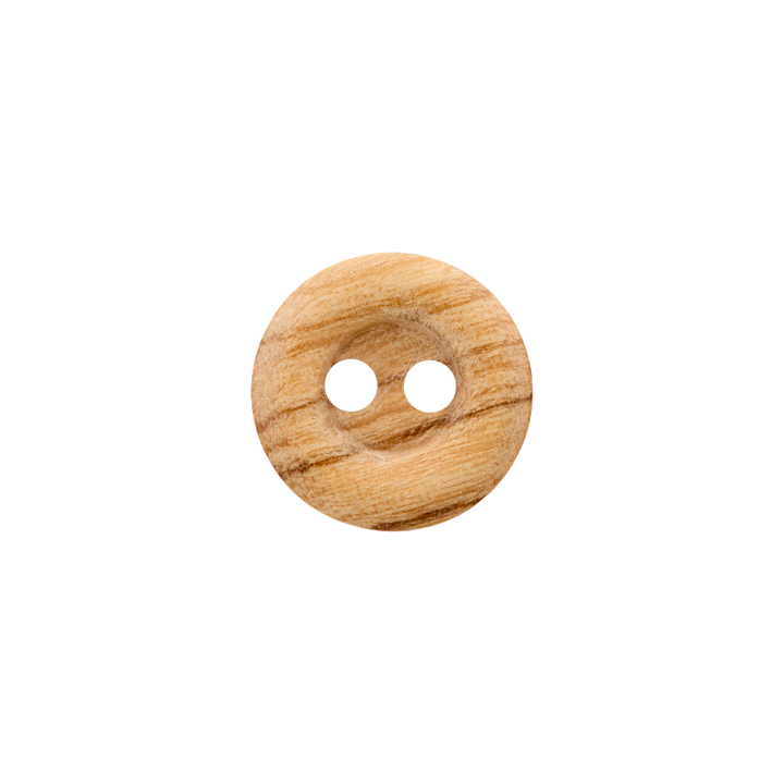 Wood button 2-holes