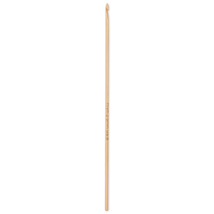 Крючок для вязания Prym 1530, бамбук, 15см, 2,50мм