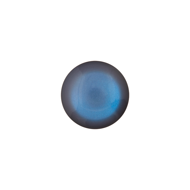 Polyesterknopf Öse, 11mm, hellblau