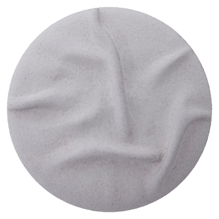 Bouton polyester pied, 28mm, créme