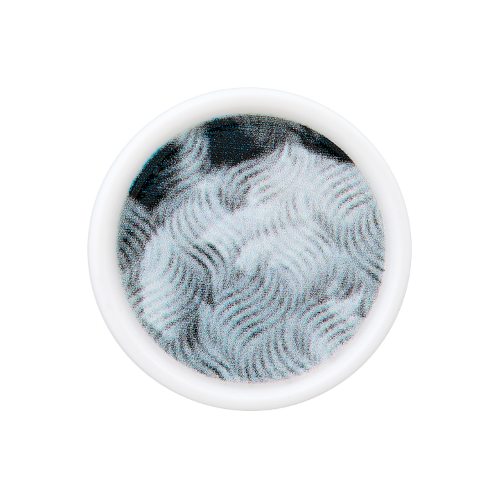 Polyester button shank, 23mm, light grey