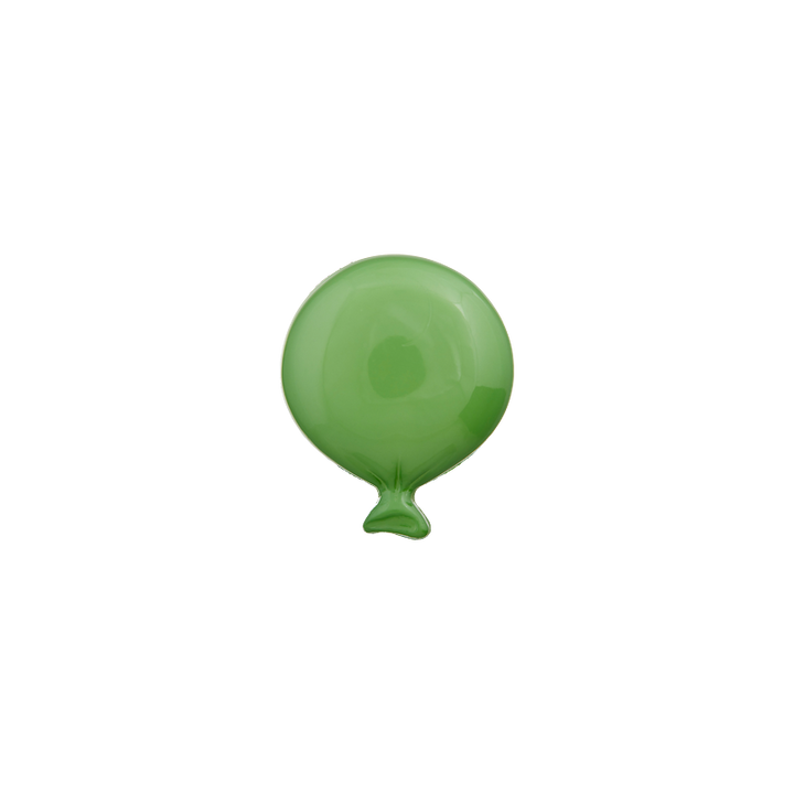 Bouton polyamide pied, Ballon, 18mm, vert clair