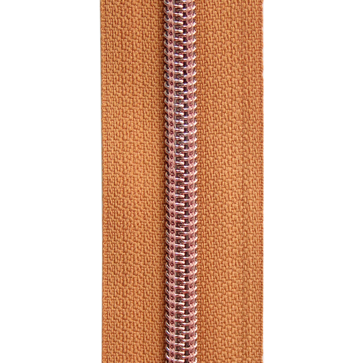 Endless zipper copper