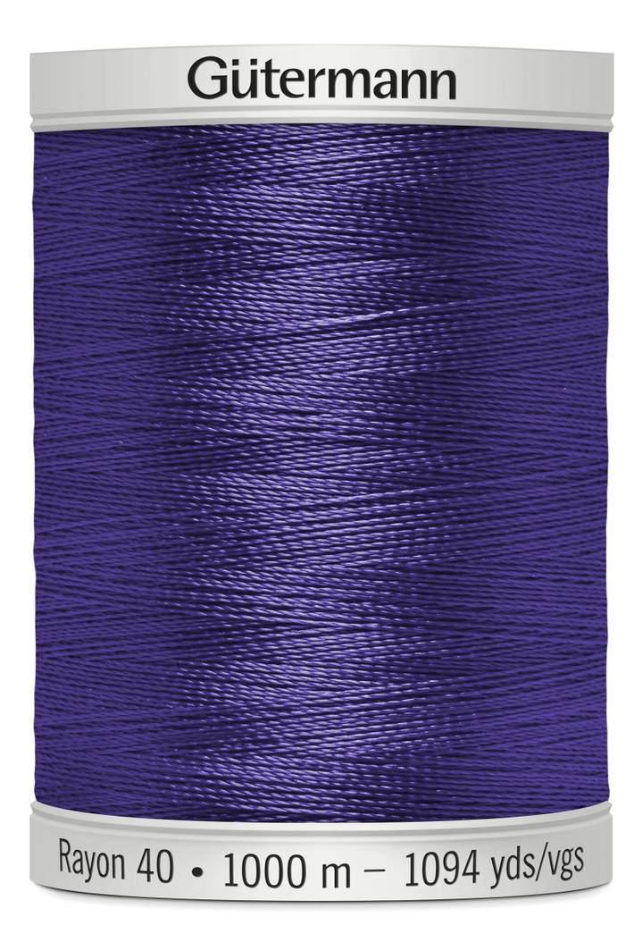 Rayon 40, machine embroidery thread, 1000m