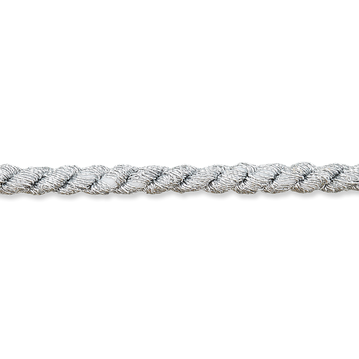 Cordon Brocart, 4mm, argent