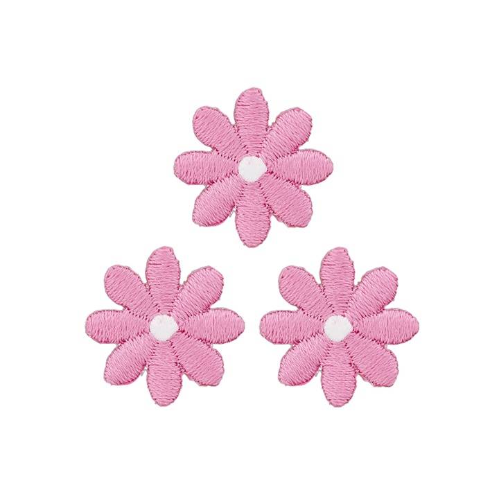 Appliqué Flowers small, pale pink