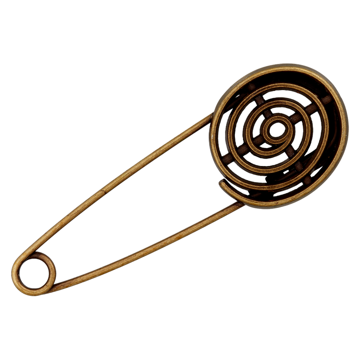 Kilt pin 75mm gold