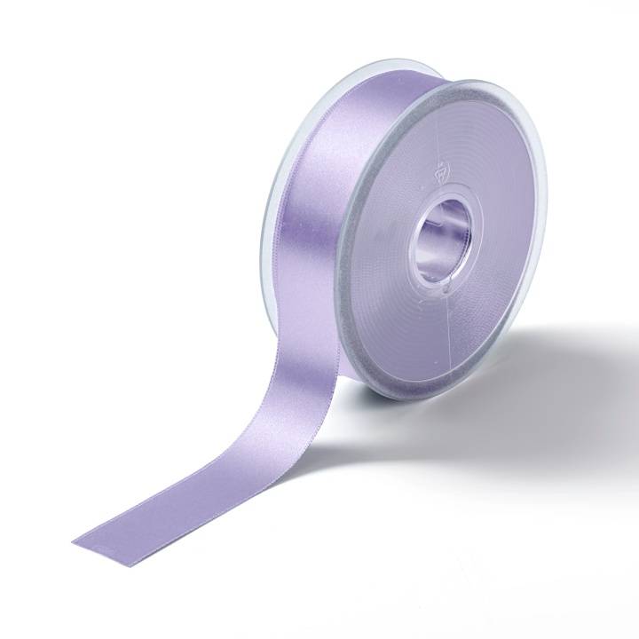 Satin ribbon, 25mm, purple