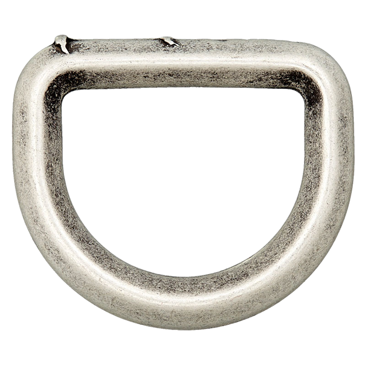 D-Ring, 25mm, altsilber