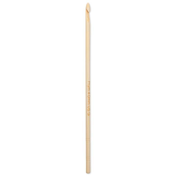 Крючок для вязания Prym 1530, бамбук, 15см, 4,00мм