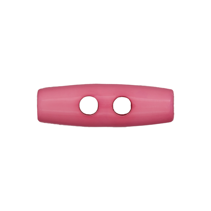 Polyesterknebel 2-Loch, 30mm, pink
