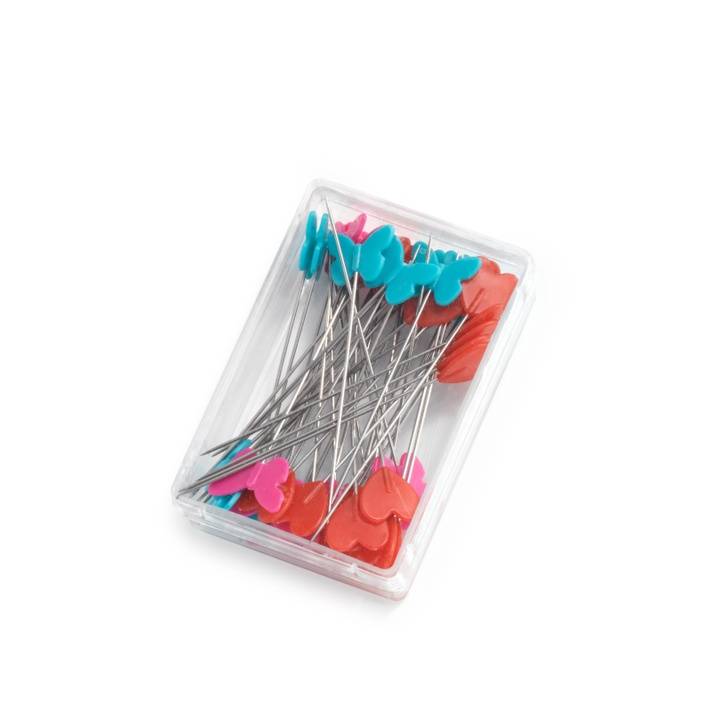 Plastic-headed pins Prym Love, 50 x 0.60 mm, assorted