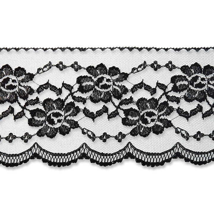 Lingerie lace 120mm black