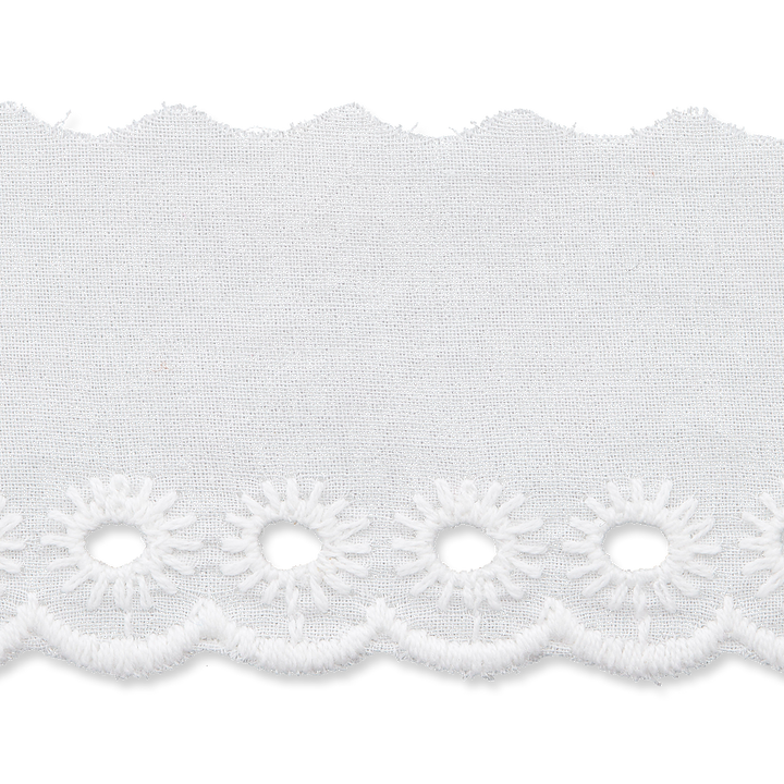 Lace, 43mm, white