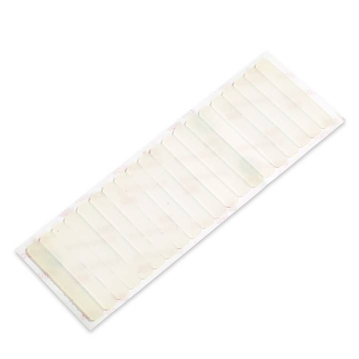 Anti-slip strips for coat-hangers