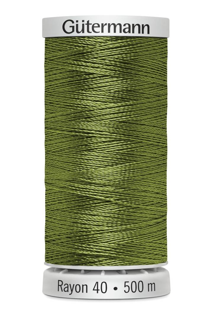 Rayon 40 machine embroidery thread, 500m, Col. 1177