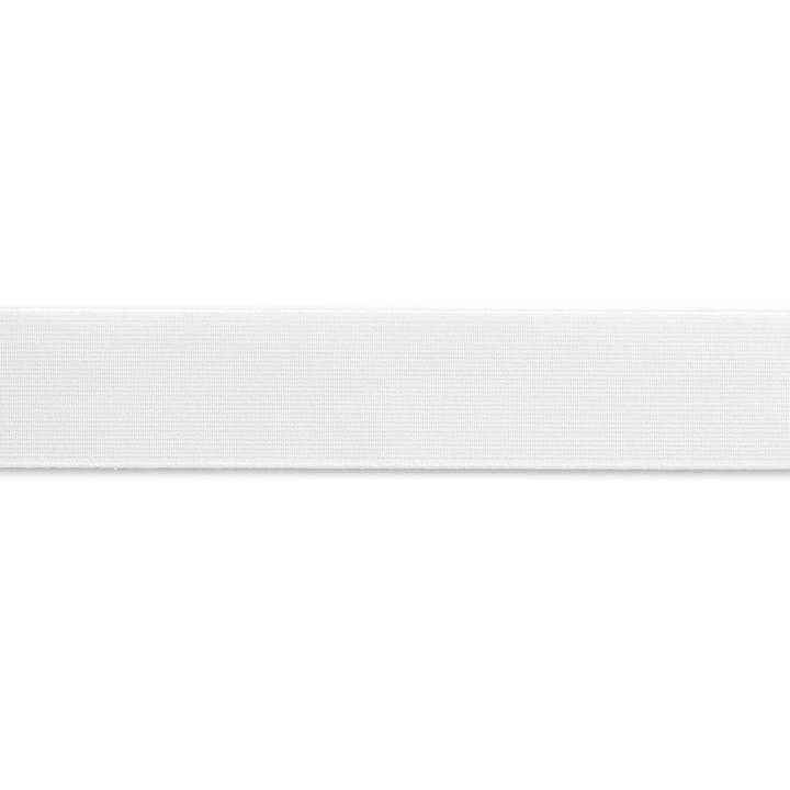 Прочная эластичная лента, 35мм, белого цвета, 10м