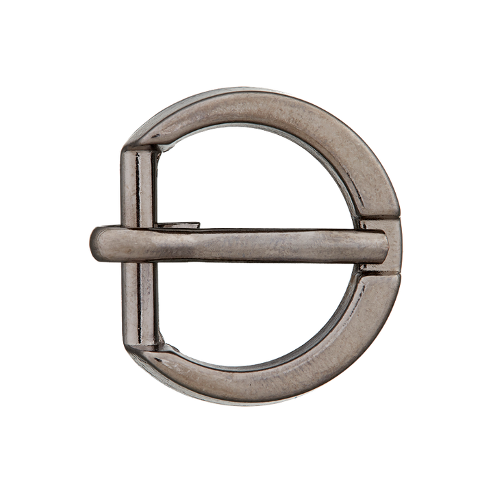 Metal buckle, 15mm, titan
