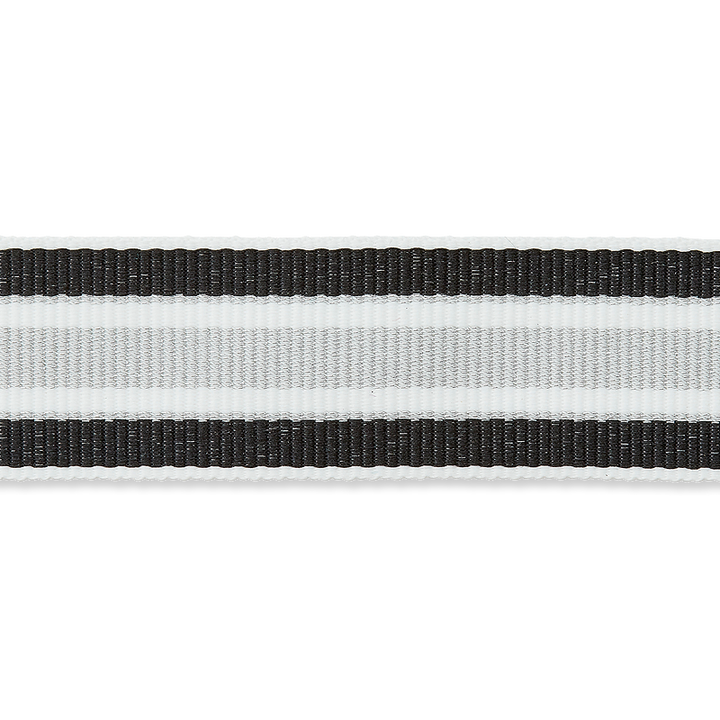 Лента репсовая, 20 мм, черный цвет