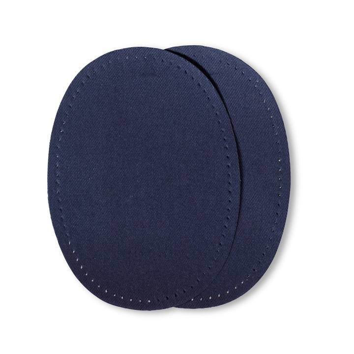 Patches iron-on, 10 x 14cm, navy blue