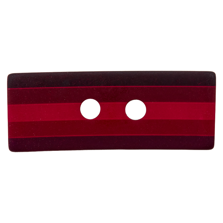 Пуговица из полиэстера, с 2 отверстиями, Клевант, 32мм, бордовый цвет