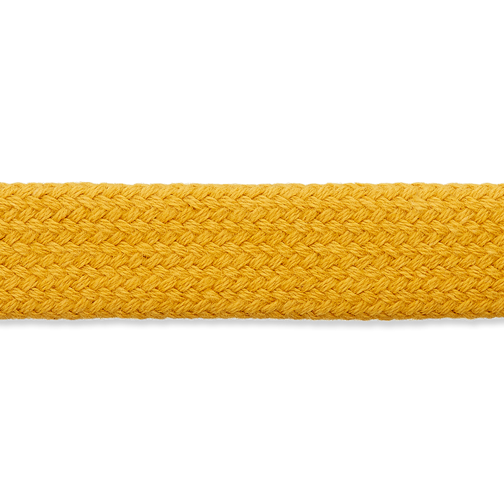 Шнур плетеный, 15 мм, цвет карри