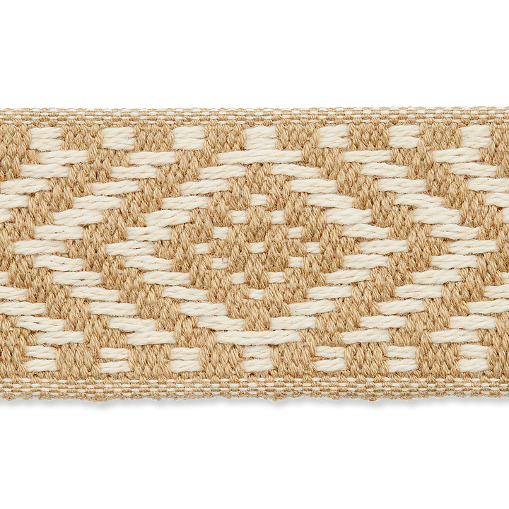 Ruban tissu, 30mm, beige