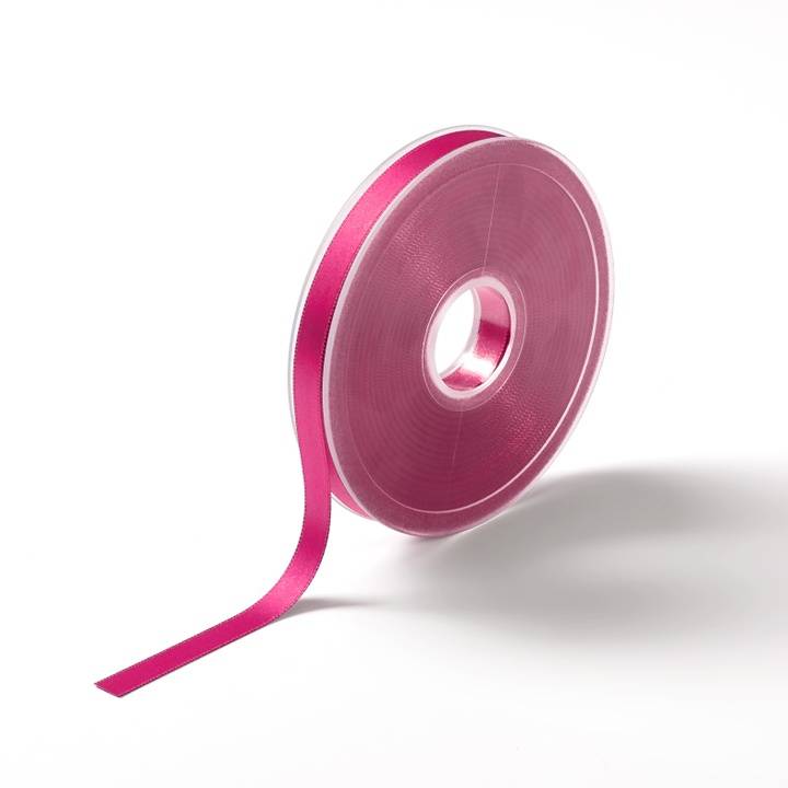 Satin ribbon, 10mm, pink